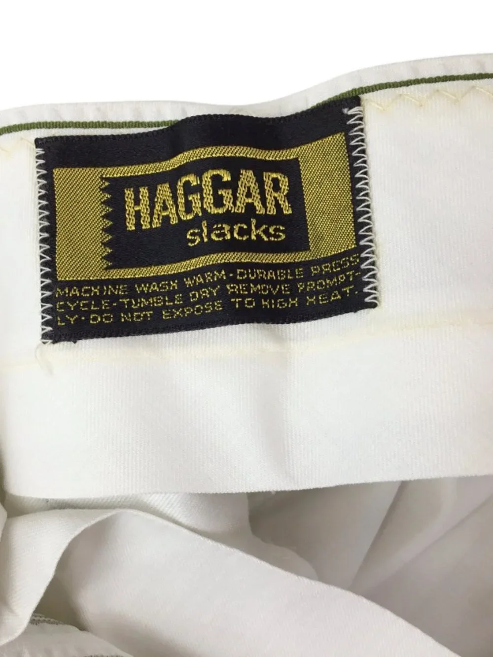 Vintage Haggar Seersucker Men's Pants NWT Stretch Textured 38 X 29 Polyester NOS